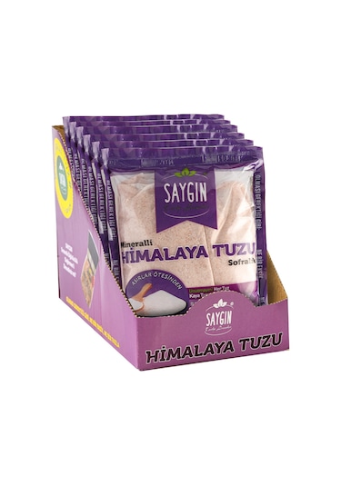 Saygın Himalaya Tuzu Sofralık 6 x 500 G