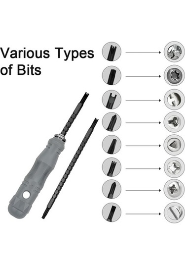 Tongxida Tamir Aleti Seti: 17 Parça Çift Uçlu Tornavida, Ev Ve İş İçin, Geniş Uygulama Alanı