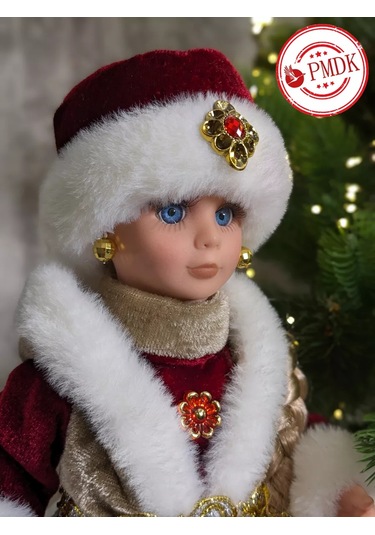 Kaemingk Yılbaşı Ağacı Süsü İçin Kar Kraliçesi Figürü, 30 Cm 168668185