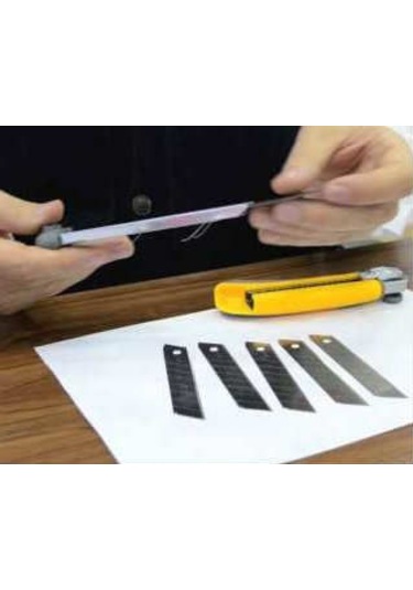 Falçata Bıçağı Maket Bıçak Ağzı 10 Kutu 100 Adet 0.5 MM Falcata Y