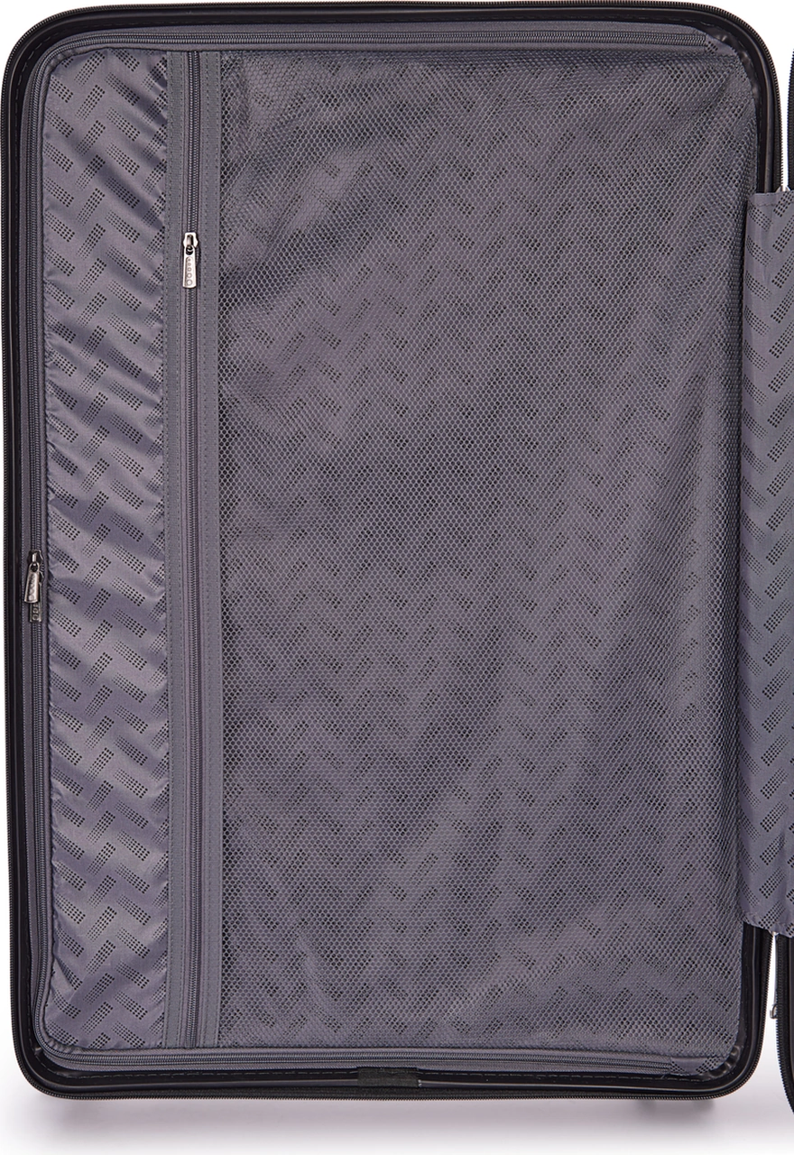 Benetton 2'li Set Büyük Ve Kabin Boy %100 Polipropilen Valiz Siyah 14bnt8001 Siyah