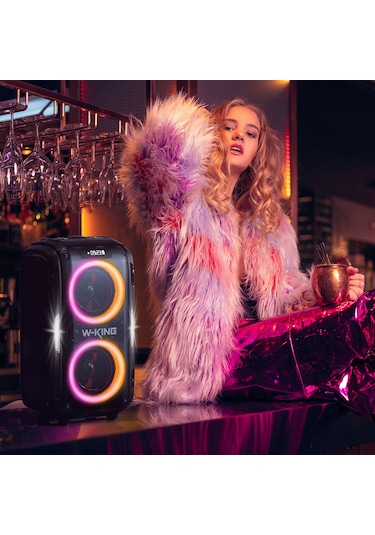 W-King T9 Pro Çift Mikrofonlu Bluetooth 5.3 Hoparlör
