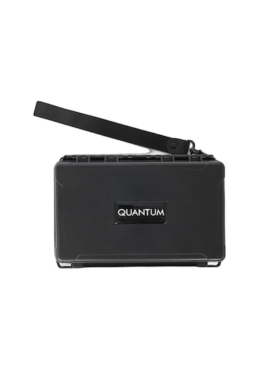 Quantum Seyahat Tipi 5 Taşıma Kordonlu Siyah Humidor Puro Kutusu - Trz3018