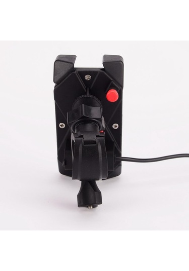 Suntek Usb Şarjlı Motosiklet Geri Çekilebilir Cep Telefonu