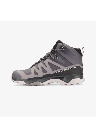 Salomon X Ultra 4 Mid Gore-tex Kadın Mor Bot Düz L47685500 Mor
