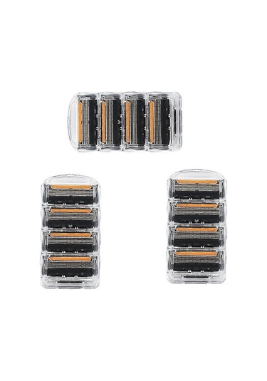 Yüksek Kaliteli 5 Katmanlı Manuel Tıraş Makinesi, 4 Değiştirilebilir Başlık, Bıçak Markası, Evrensel Sap Ve Başlık