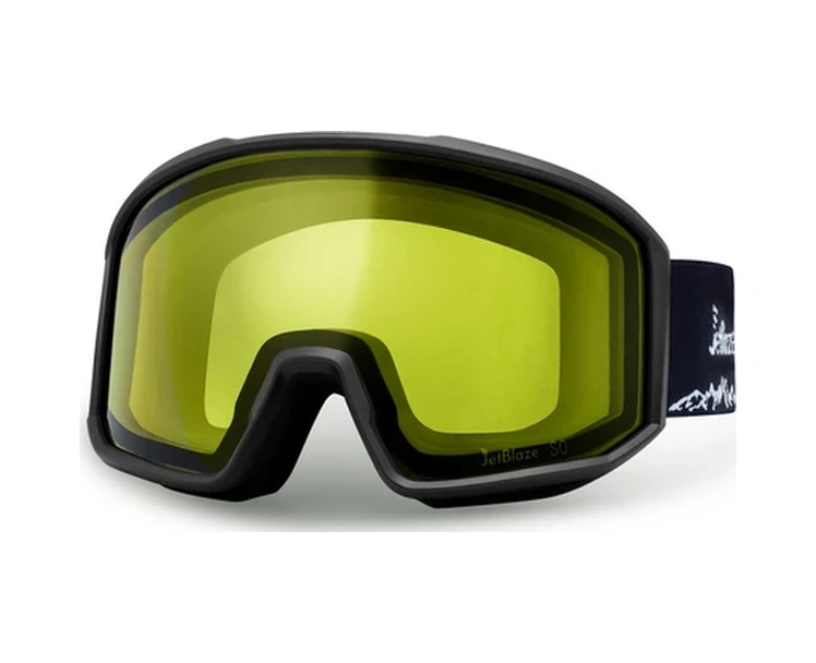Willowhaven Jetblaze Otg Sarı Kayak Snowboard Kar Gözlüğü Anti Fog Helmet Uyumlu