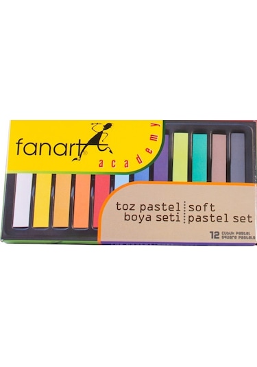Fanart Toz Soft Pastel 12 Renk Tam Boy