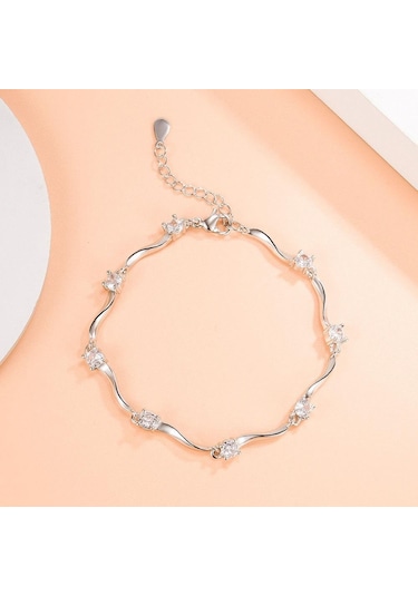 Beyaz Bilezik Moda Retro Sevimli Hediye