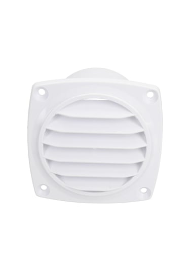 Tekne/Karavan Havalandırma Izgarası 65-70mm Beyaz