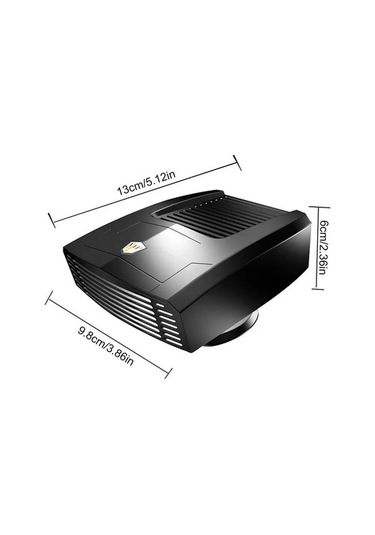 Jialan 12v Oto Kaloriferi Fanı 180w Oto Kaloriferi Elektrikli Ci