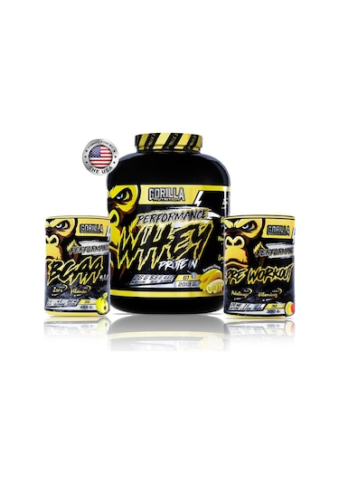 Gorilla Nutrition Kas Gelişimi Kombini 3
