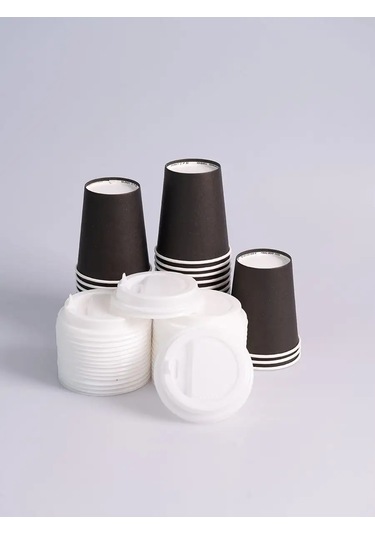 Kinomarket Bardak Kapakları 350 Ml, 100 Adet 12808515 Diğer