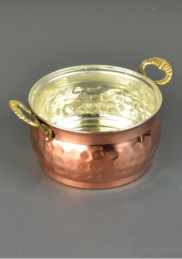 Bakır Kuplu Kase