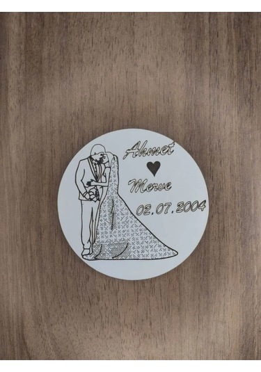 Lavanta Tasarım 25 Adet Gelin Dağmat Magnet