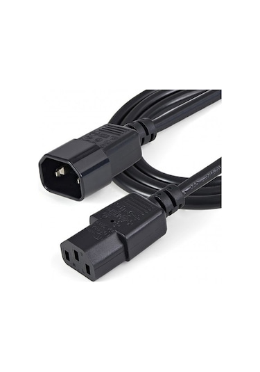 Pc Power Dişi Erkek Uzatma Kablosu 3x0.75 Güç Uzatma Kablosu 2m