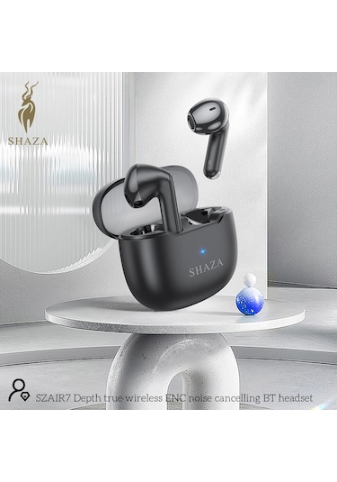 Shaza Air7 TWS Bluetooth 5.3 ENC 4 Mikrofonlu Kulak İçi Kulaklık