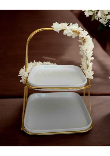 Maddox Gold Söz Nişan Kız İsteme Çikolata Standı Altın - Gümüş