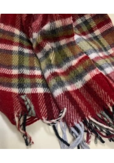 Gençev Home %100 Saf Yün Scotch Battaniye Tek Kişilik 160x220 (524466623)