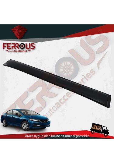 Honda Civic 2012-2015 Arka Cam Üstü Spoiler