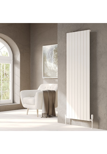 Royal Serisi Yükseklik-700mm Genişlik-1476mm 20 Dilim Siyah Alüminyum Radyatör