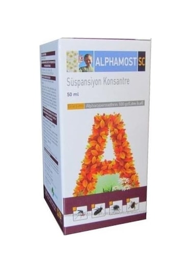 Alphamost SC Genel Haşere İlacı 5 x 50 ML