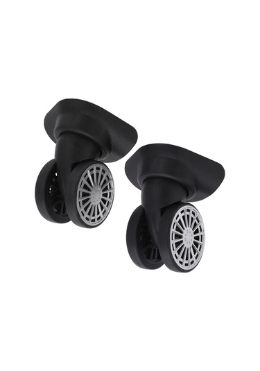 Geeroyoo A60 Modeli Valiz Tekerlekleri - Sessiz, Dayanıklı Pp+pet Malzeme, Kolay Kurulum, 2 Adet Tekli Paket Tamir Ve Bakım İçin