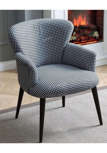 Venqm Berjer Tekli Koltuk Balkon, Ofis, Bekleme, Güzellik Merkezi, Çay Seti Çok Renkli