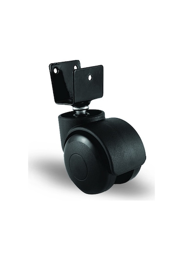 Ec08Gmkm50 U Tablalı Plastik Mobilya Tekerleği Çap 50 Oynak U