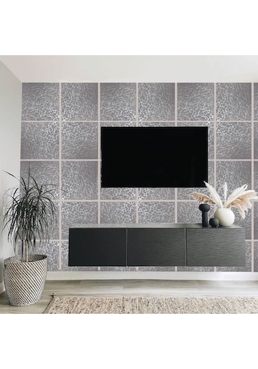 Tink Gri Embos Keçe Ses Ve Isı Yalıtım Paneli 40x40 Cm - 30 Adet/5 M²