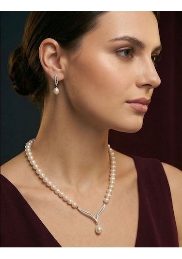 Ethereal Grace Set Gümüş