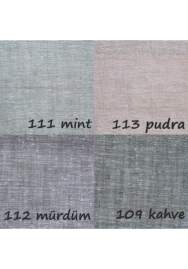 Keten Düz Tül Ithal Vip Serisi Extra Kaliteli (504014512)