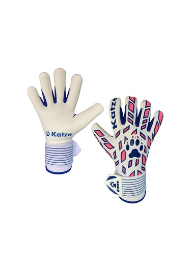 Katze Supreme Kaleci Eldiveni 142c-pk Beyaz - Pembe