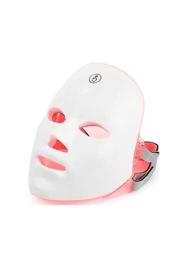 Xinh 7 Renk Led Işıklı Foton Terapi Cilt Gençleştirme Yüz Maskesi
