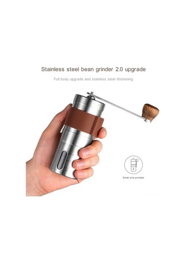 Ulzyvf Manuel Kahve Öğütücü, Paslanmaz Çelik, Ev & Seyahat İçin Taşınabilir Diğer