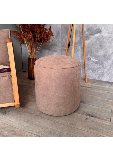 Evodeko Açık Kahve Puf