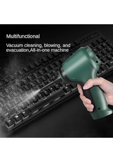 Elmpaly Üçü Bir Arada Yüksek Güçlü Kablosuz Sku Ev Ve Araç Şarjlı Süpürge Toz Temizleyici Uzun Ömürlü