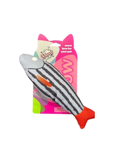 Wow Kedi Oyuncak Çizgili Balık
