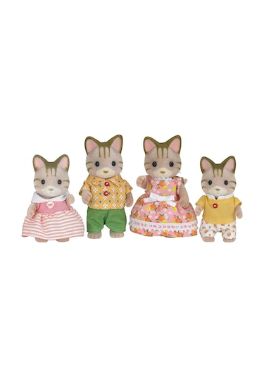 Sylvanian Families Çizgili Kedi Ailesi 5180