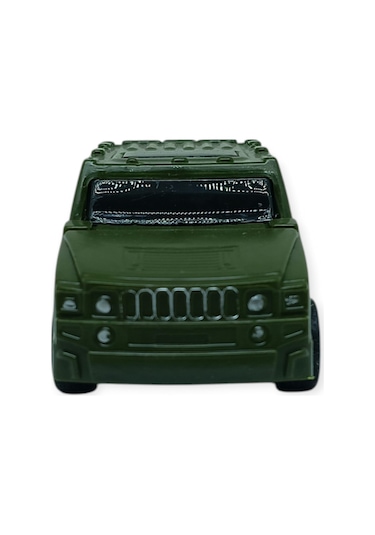 Çek Bırak Arabalar 10 Cm - Yeşil Çift Kabin Pick-up Yeşil