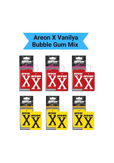 Areon X Vanilya Bubble Gum Set