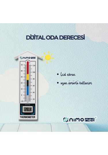 Nimomed NIM-SH-138 Dijital Oda Derecesi