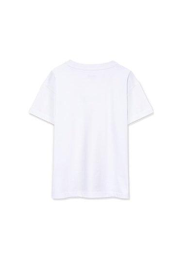 Mavi - Miav Baskılı Oversize Tişört 7610158-620 Beyaz
