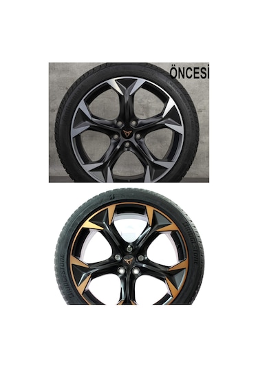 Cupra Formentor Jant Kaplama Sticker / Model 1