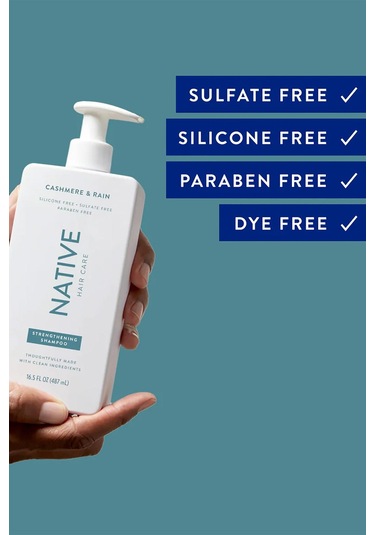 Native Cashmere & Rain Güçlendirici Şampuan 487ml Tüm Saç Tipleri
