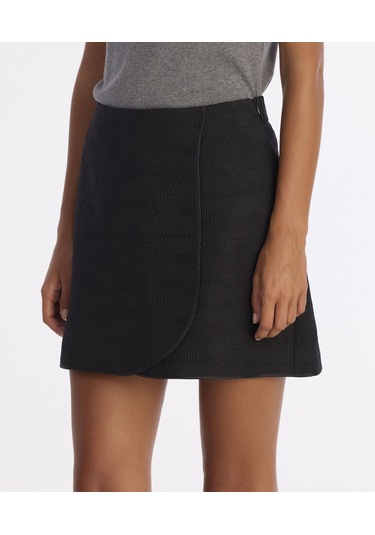 Yargıcı A Form Düşük Bel Etek 25kket4033x 001 Siyah