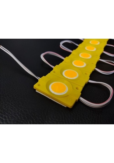 Cob Led Modül 2,4 W Amber Sarı 10 Adet