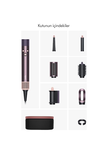 Dyson Airwrap İ.d. Saç Şekillendirme Ve Kurutma Seti Jasper Plum Mor