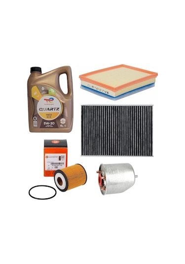 Peugeot 508 Dizel 1.5 Hdı Euro 6 Periyodik Bakım Seti 5'li (4 Filtre)