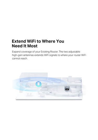 Mercusys Me70X AX1800 Wi-fi 6 Menzil Genişletici